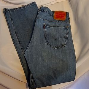 Levi's 569 jeans 34x34 lighter color relaxed fit straight leg.